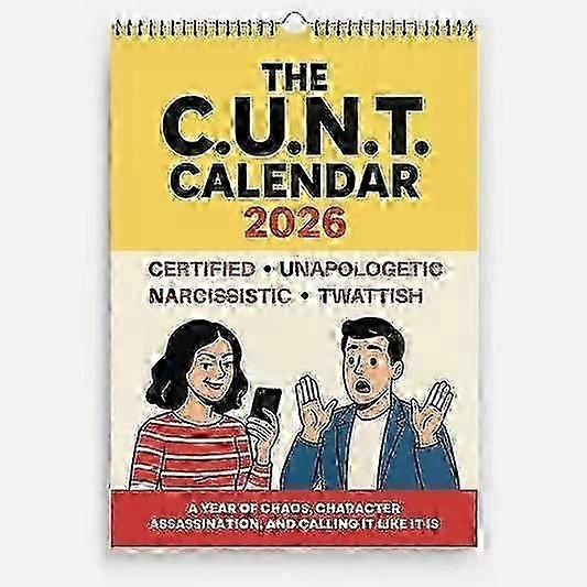 2026 THE C.U.N.T. CALENDAR