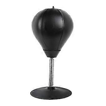 Saco de pancadas de boxe de mesa, alívio do estresse, treinamento de velocidade, saco de pancadas, exercício de Muay Tai, mesa de sucção, bola de soco de boxe