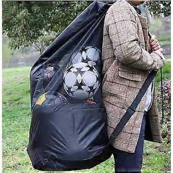 Extra große wasserdichte Netzausrüstung Seesack Hochleistungsnetz Ball Umhängetasche Basketball Volleyball Fußball Teppich Ball Fußball Tragetasche Tote Sto