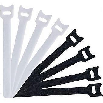 Besign 60er-Pack Kabelbinder, wiederverwendbarer Kabelorganisator, Halterhalter, Kabelbinder für Kopfhörer, Ohrhörer, Kopfhörer, Kopfhörer, Home-Office-Tablet, PC, 