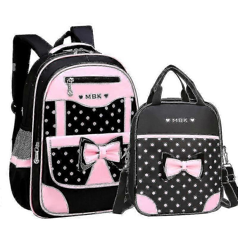 Schoolbag Backpack With Handbag Two Piece Set