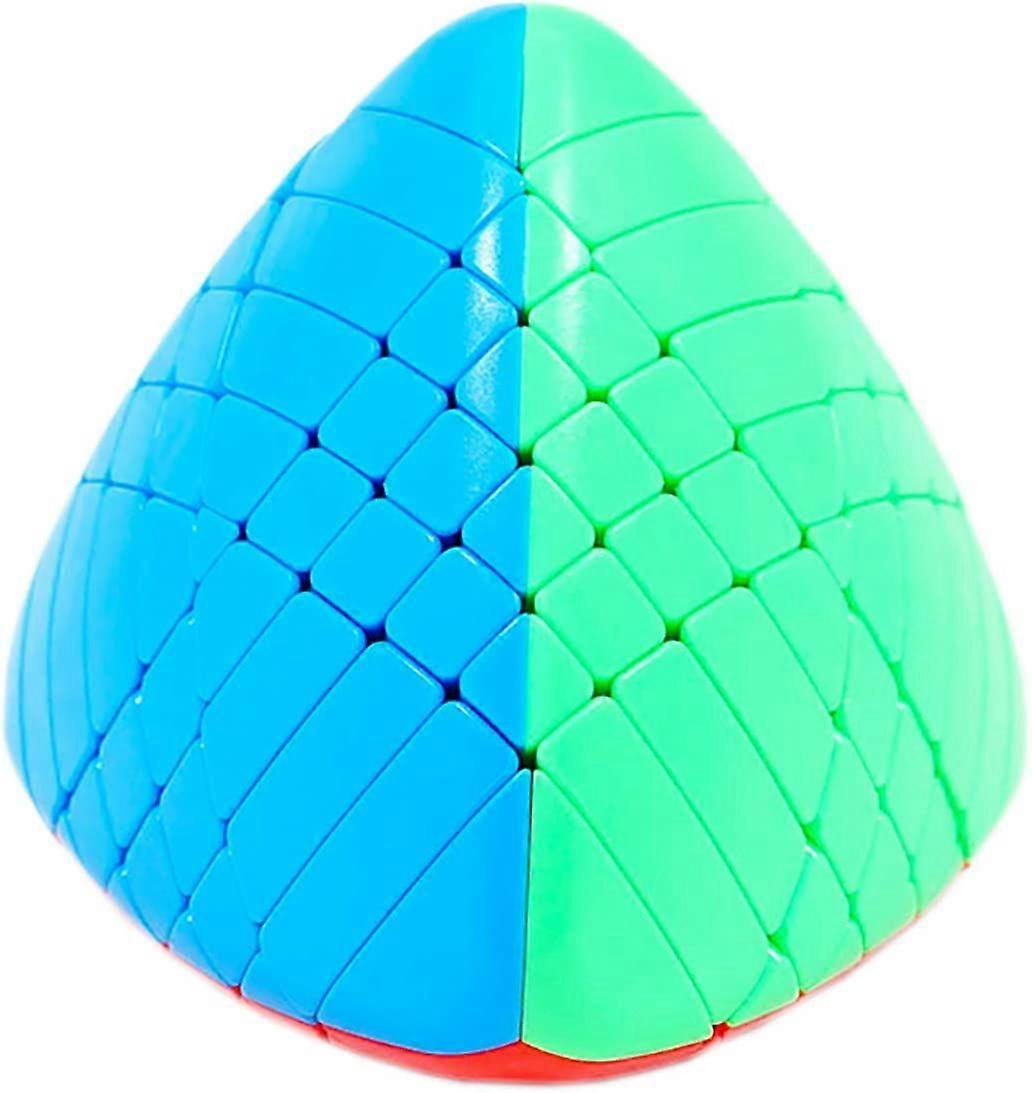 Willking Mastermorphix 6x6 Speed Cube Pyramorphix Stickerless Puzzle Cube Pyraminx 6X6 Magic Cube 6x6 -