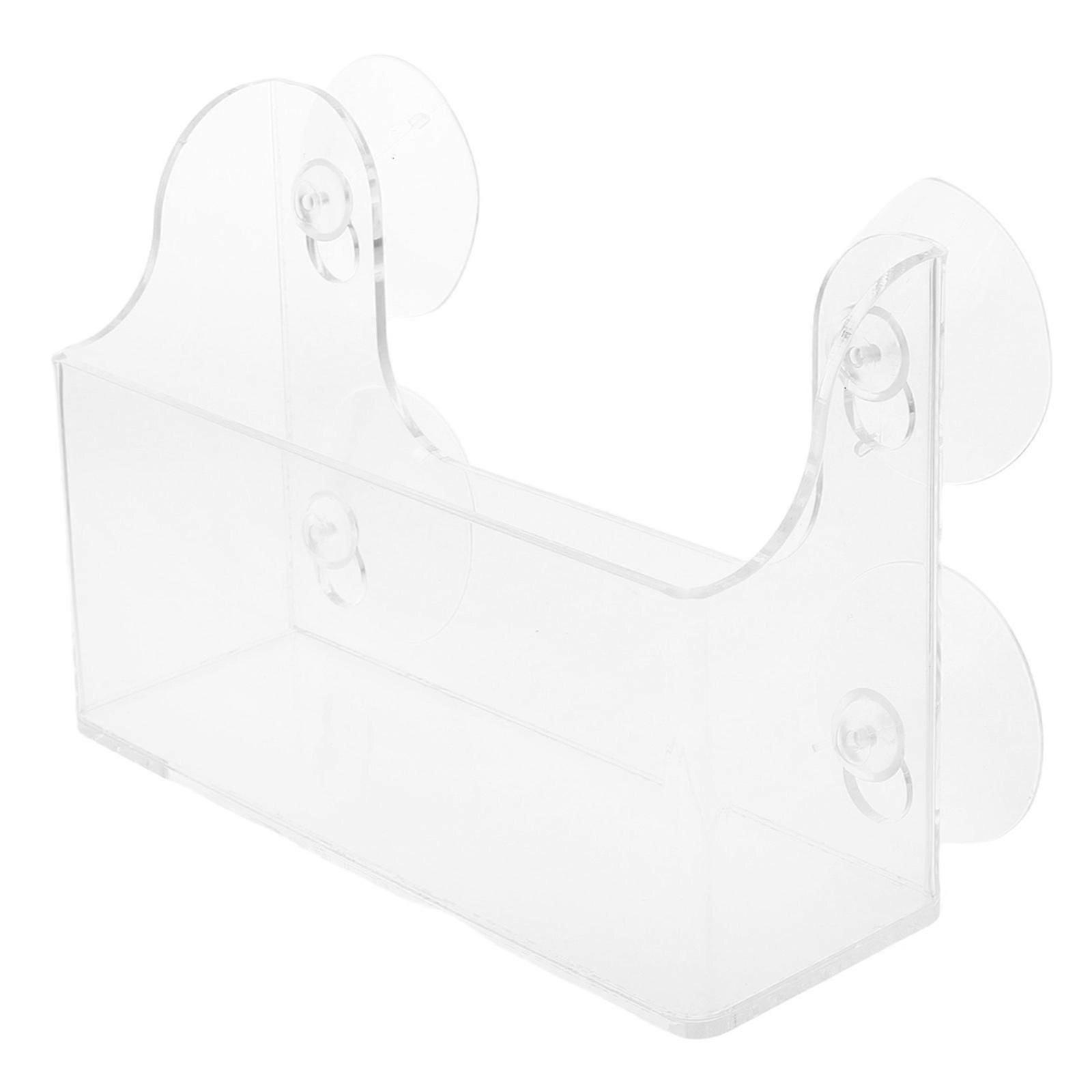 Multifunctional Suction Cup Storage Organizer | Transparent Fridge Shelf | 1Set