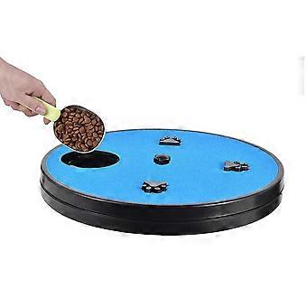 Pet Slow Feeder Puzzle Toy Rotating Nail File Board