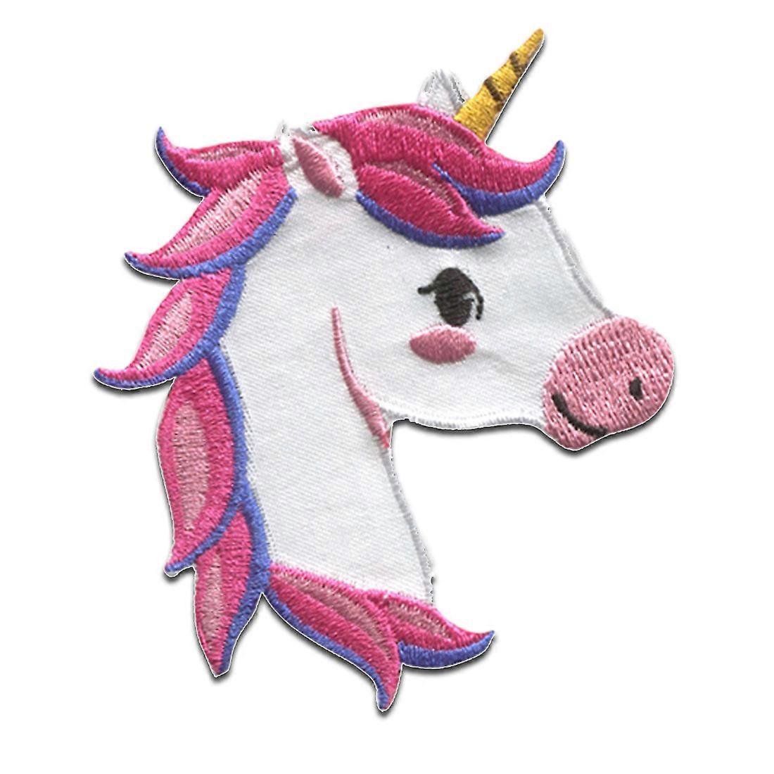 Patch / Iron-on Patch - Unicorn Head Unicorns - Iron On Patches