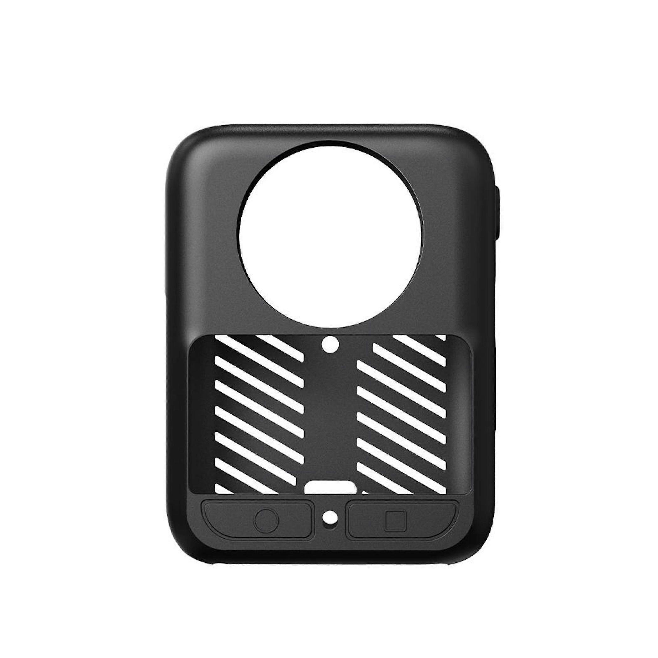 For DJI Osmo 360 Robust Silicone Protective Case Shockproof Dustproof Black