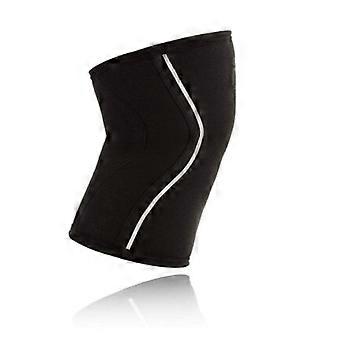 7mm Neoprene Knee Compression Sleeve XL for Weightlifting Squats Strength Training Joint Support Black
