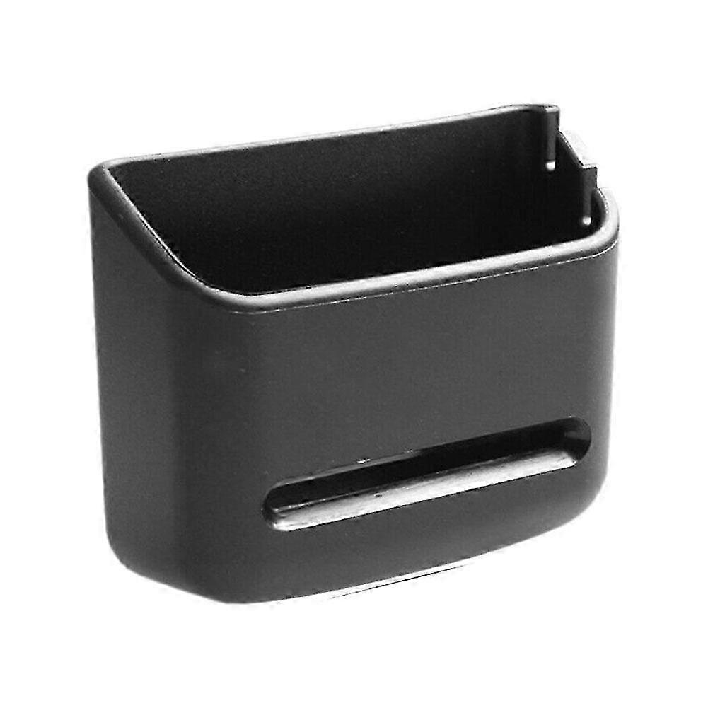 Universal Car Storage Box Air Vent Mounted Simple Storage Box Black