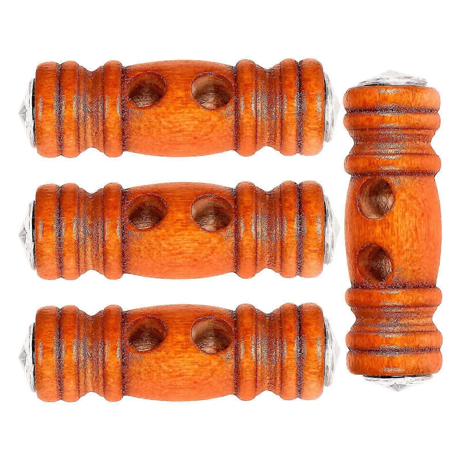 Wood Clothing Toggle Buttons for Clothes Coat Buttons Function 4Pcs
