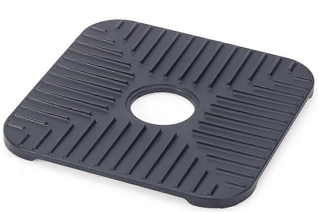 Sink Saver Mat With Removable Draining Plug