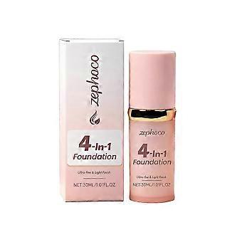 4-in-1 Multi-benefit Foundation: Lightweight, Long-lasting, Hydrating, Natural Coverage with a Fresh Matte Finish