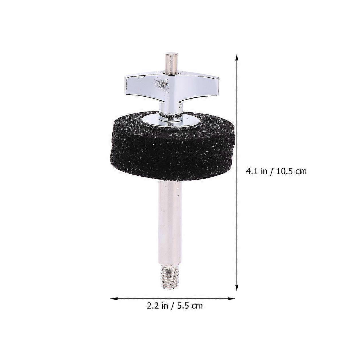 Cymbal Stacker Iron Plating Hanging Screw compatible with Drum Black