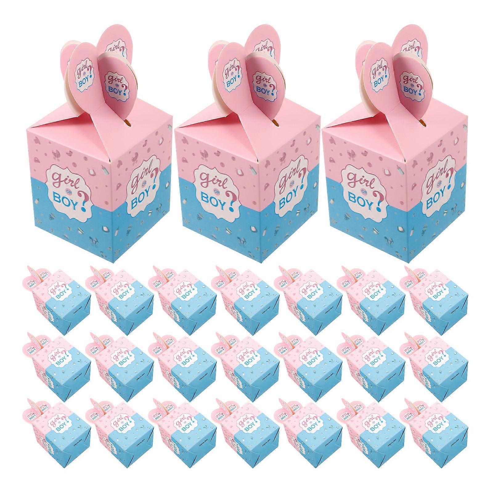 50Pcs Reusable Candy Boxes Paper Storage for Storage Use Multi Color