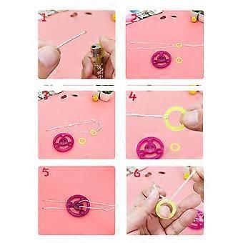 Assorted Color Educational Learning Toy 20Pcs Kids Pulling Wheel Toy For Toddlers Indoor Play