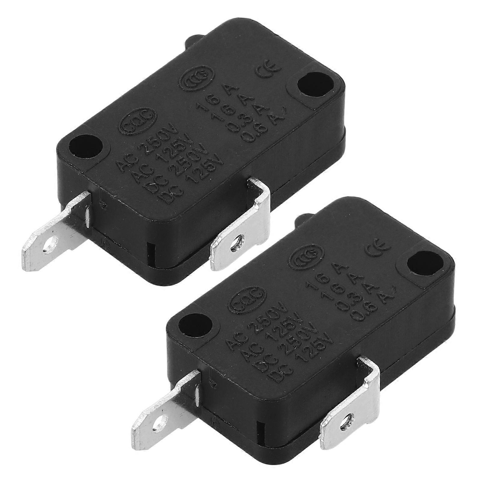 2Pcs Microwave Door Switch Replacement Universal Micro Momentary Switch