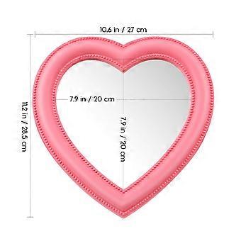 Tisch-Kosmetikspiegel für Damen, Rosa