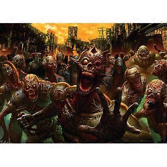 Zombie Horde Monster Horror Puzzle SQZ1450