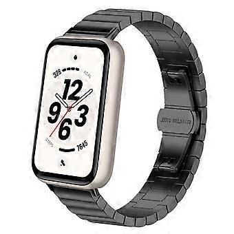 One Bead Butterfly Clasp Stainless Steel Watch Band For Honor Band 11 / Band 11 Pro