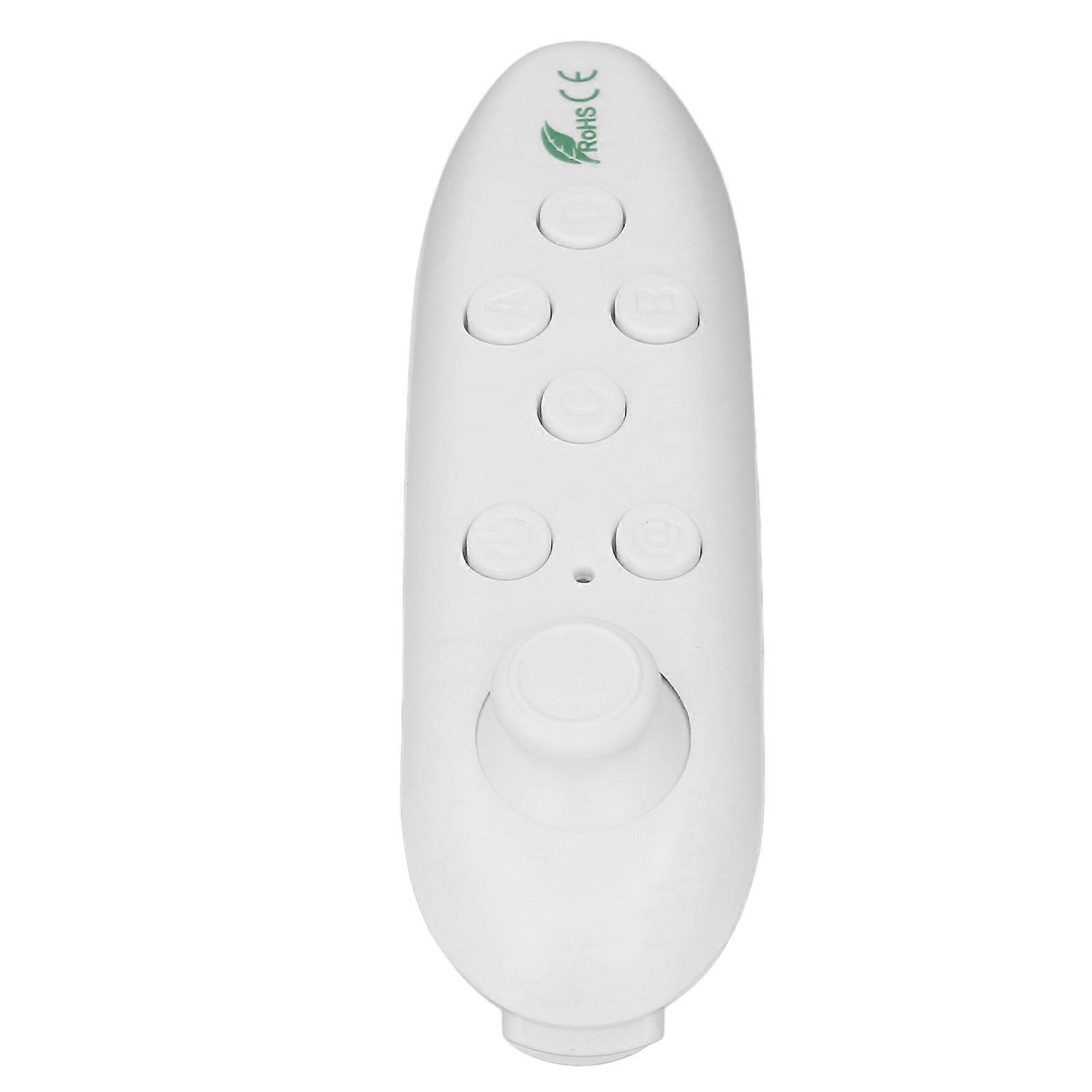 Wireless Gamepad 2?10m Distance Easy Connection High Sensitivity VR Remote Controller for Android White