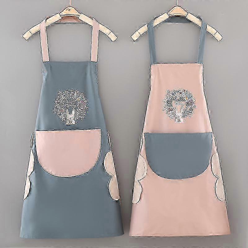 Oil-Proof Waterproof Apron Twin Pack