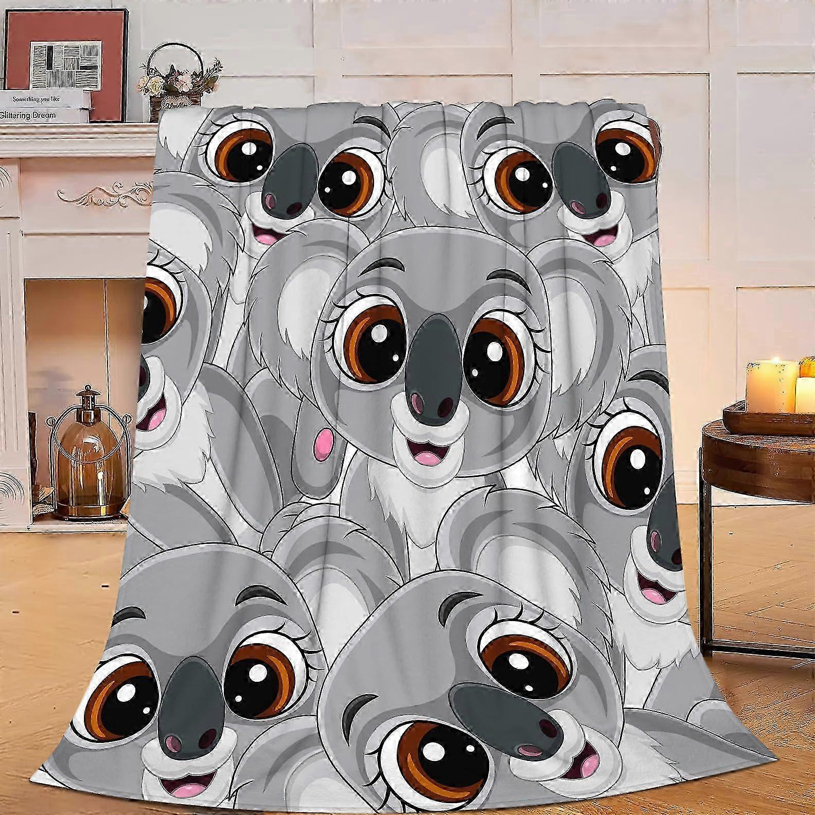 Warm Comfortable Rabbit Flannel Blanket