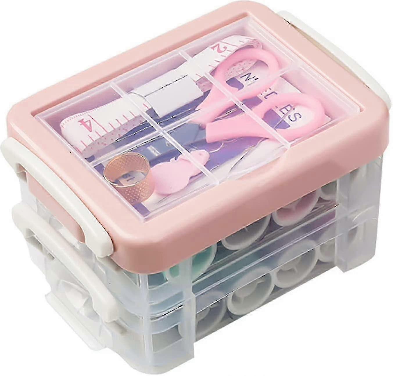 30-Piece Organised Sewing Kit Box