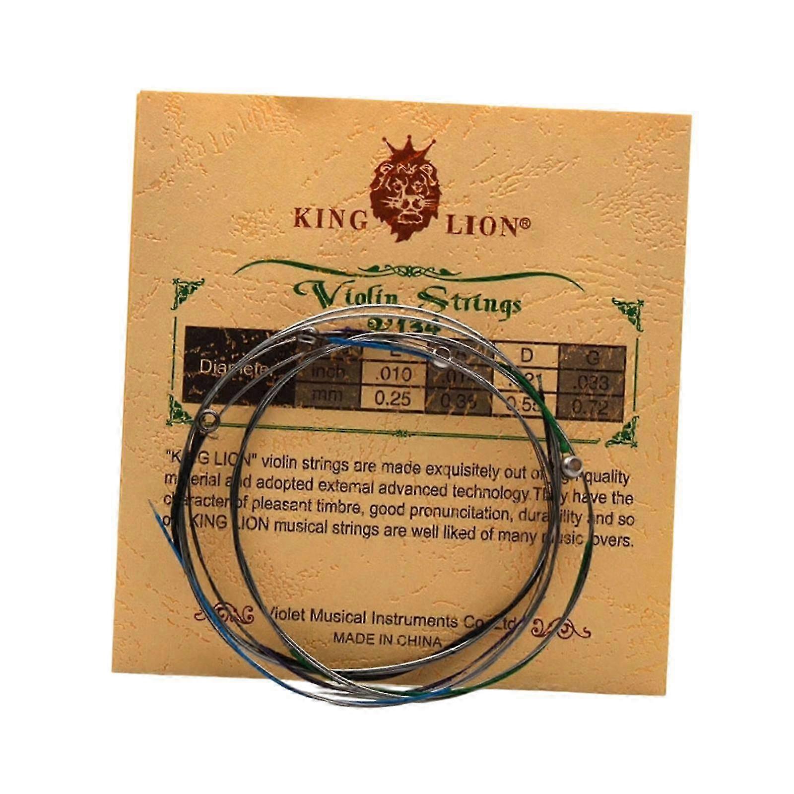 Sturdy Nickel Silver Wound Violin Strings