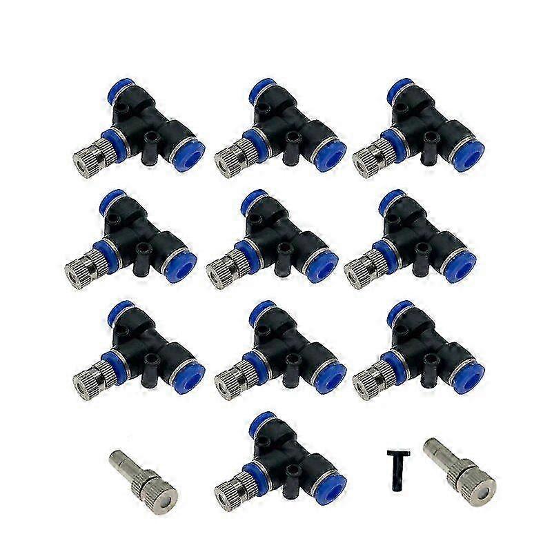 Slip-Lock Brass Misting Nozzles For Gardens
