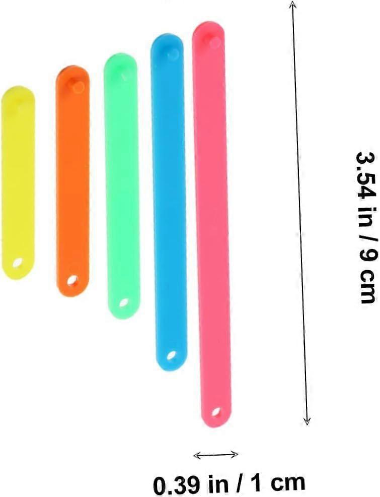 50 Piece Polygon Splicing Strips Plastic Triangle Angle Math Teaching Toy