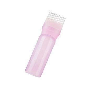 Plastic Hair Dye Applicator Bottle with Precise Color Application for Salon and Home Use