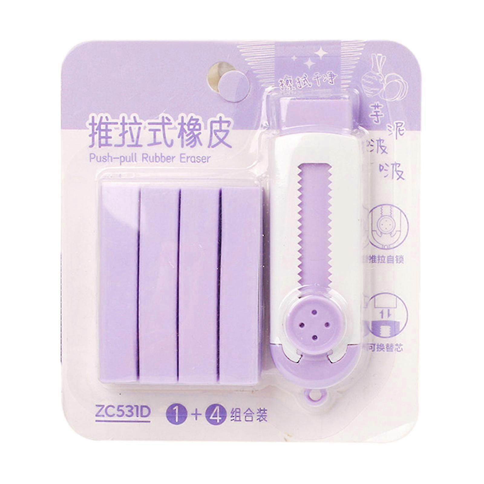 Compact Retractable Eraser Pen