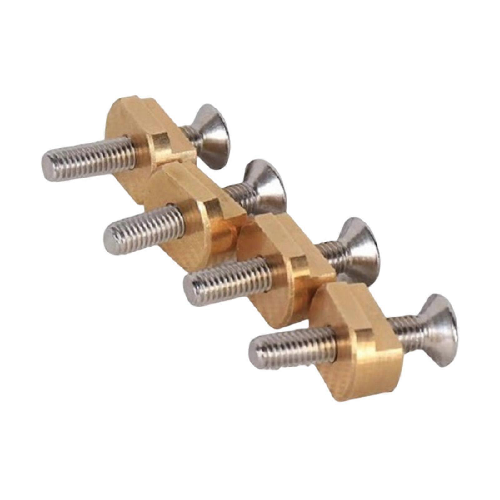 Lightweight Brass M6 T Nuts Foil Tracks