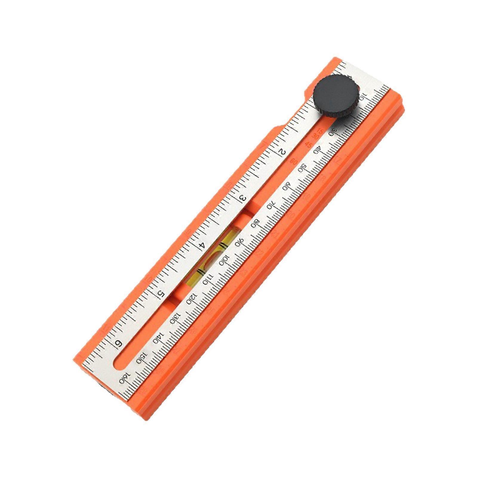 Precision Multi Angle Marking Ruler With Level
