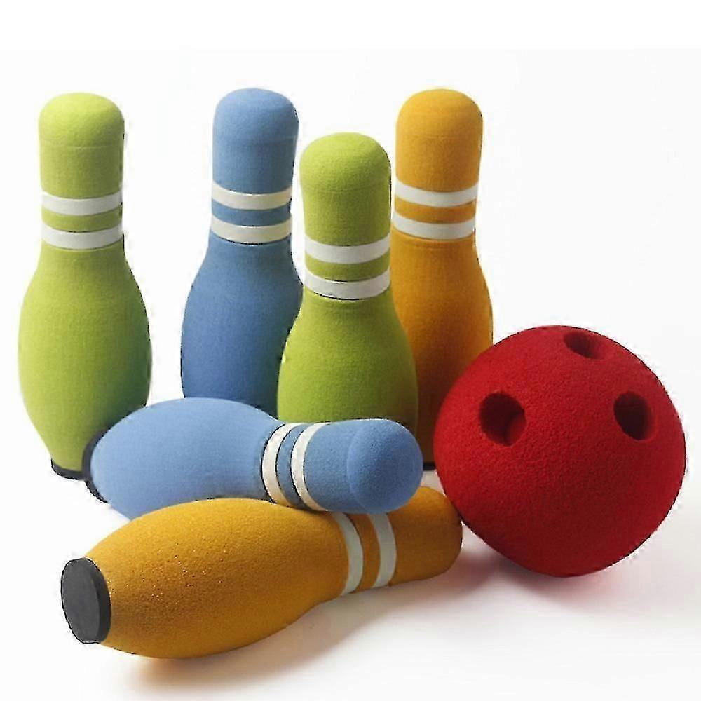Soft Rubber Kids Bowling Set