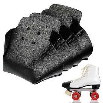 Leather Toe Cap Protectors, 4Pcs Roller Skate Guards for Quad Skates