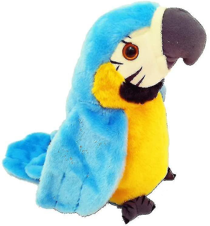 Speaking Parrot Record Repeats Electronic Bird Talking Stuffed Animal