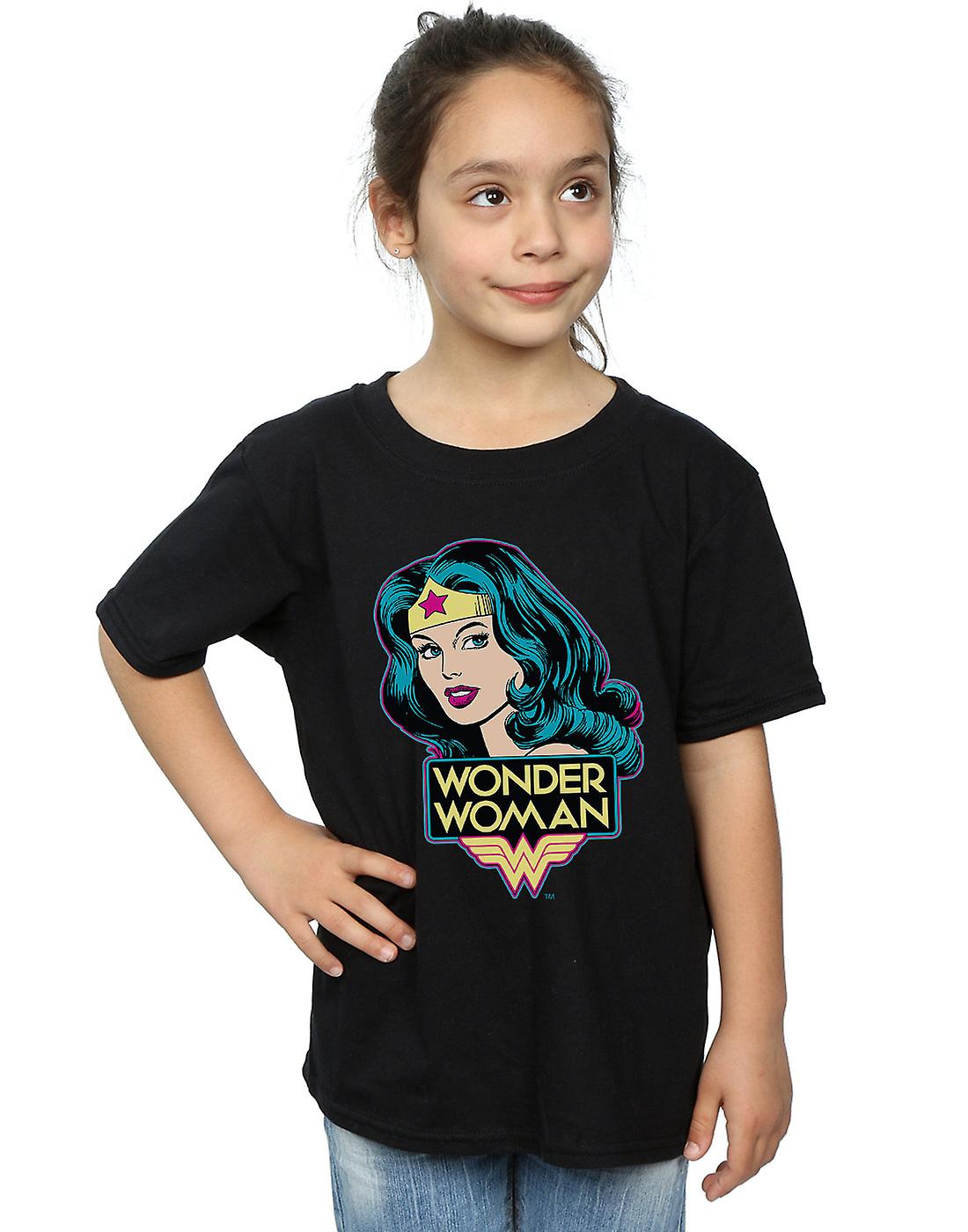 DC Comics Girls Wonder Woman Head T 