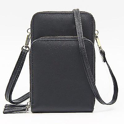 Crossbody Cell Phone Purse Mini Messenger Shoulder Handbag With Credit Card Slots