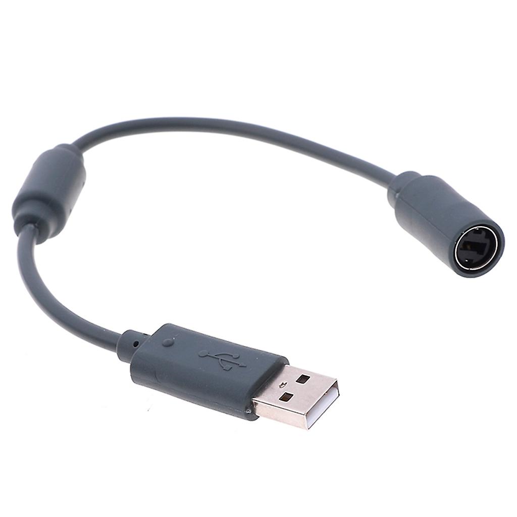 Game Controller USB Breakaway Cable Adapter Dongle Extension Wire for Xbox 360