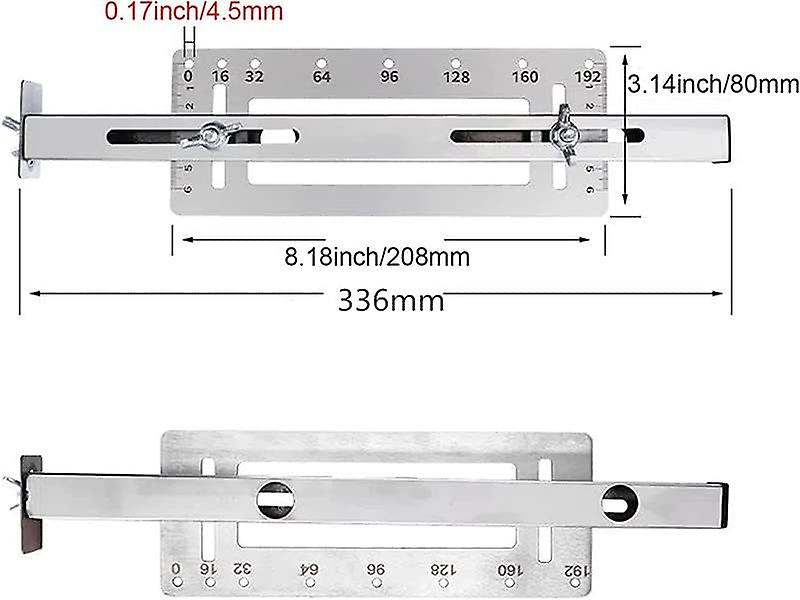 HandleDrilling JigAdjustable Drilling Jig for Stainless Steel