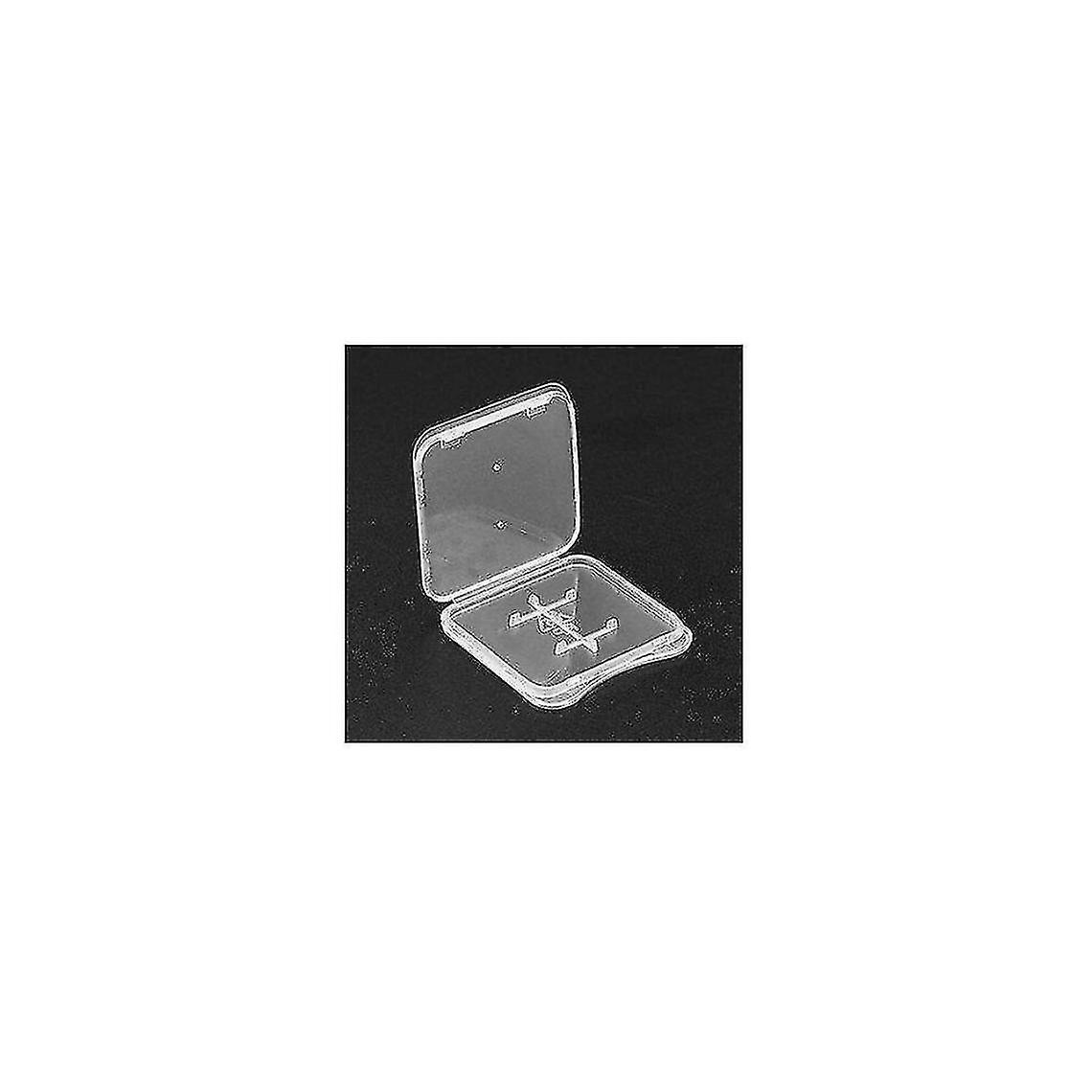 Transparent 10pcs Tf Memory Card Storage Case