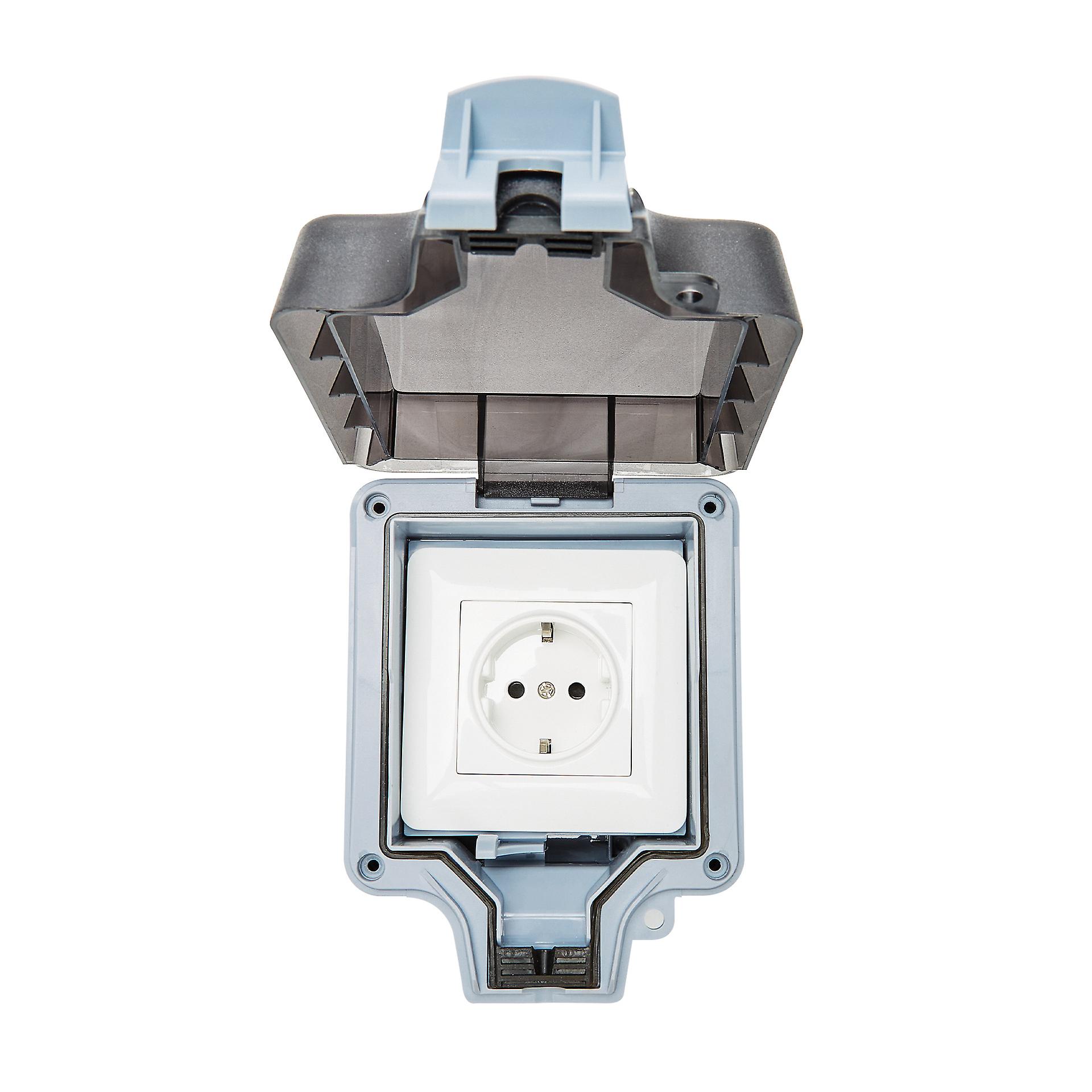 Outdoor Waterproof Socket IP66 Outdoor Waterproof 16A (With switch)