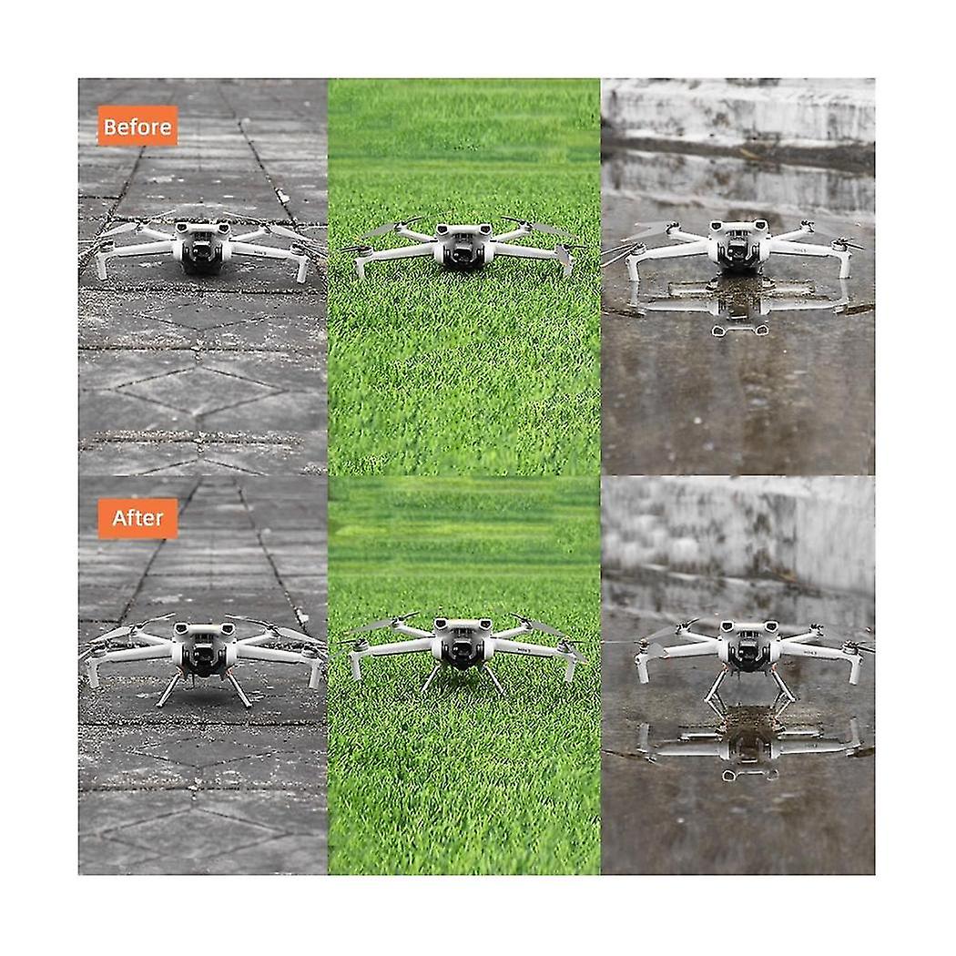 Foldable Landing Gear For Mini 3/mini 3 Pro Extension Support Legs Protector Drone Accessories Ora