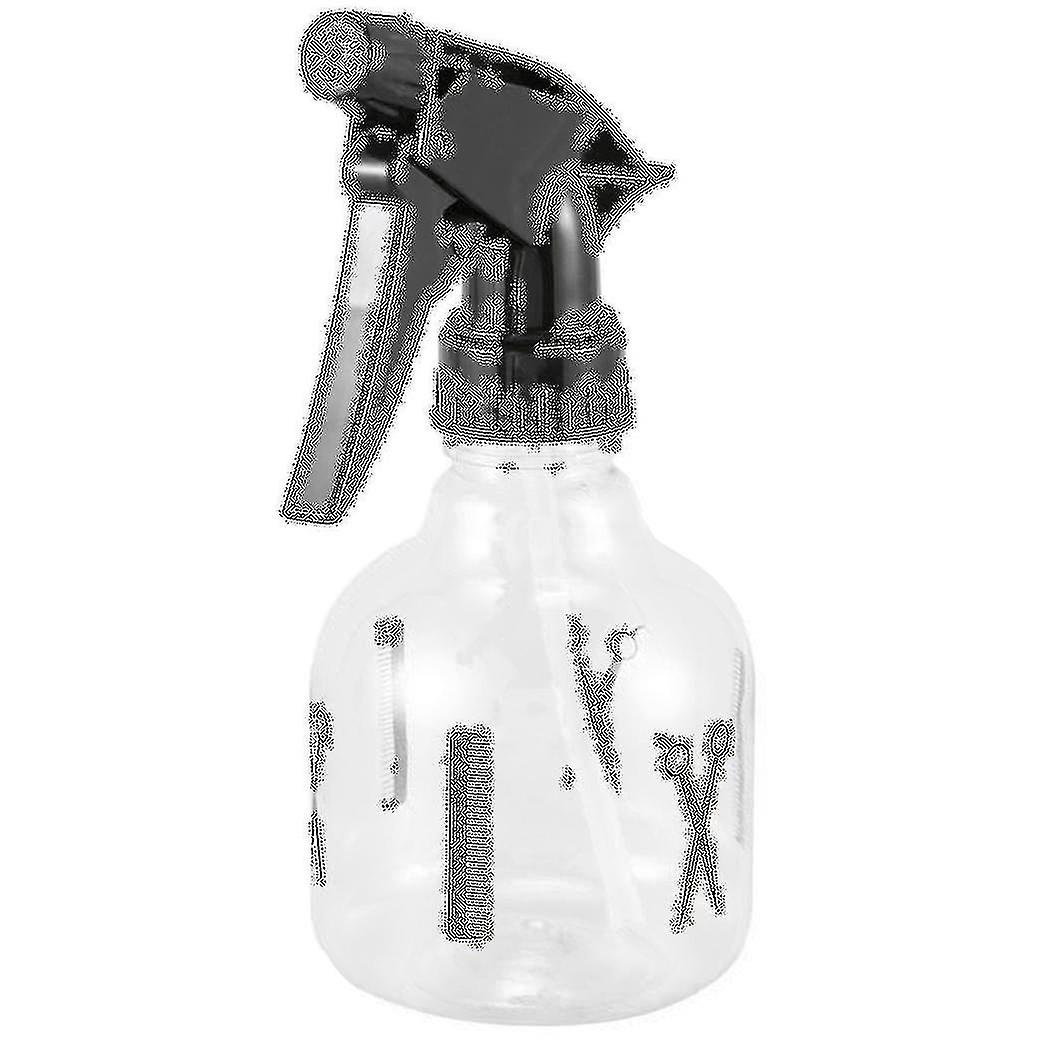 250ml Black Clear Plastic Hairdressing Trigger Spray Bottle