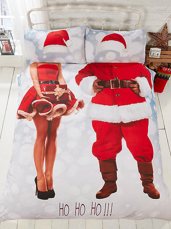 Selfie Santa kerst Dekbedovertrek en kussensloop set