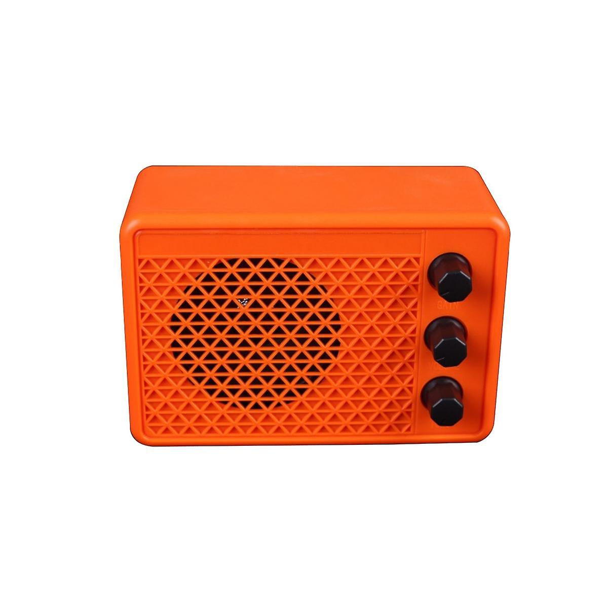 Tragbarer Akustikgitarrenverstärker Lautsprecher 5Watt Akustikgitarrenverstärker Normal/Hell Dual Chan