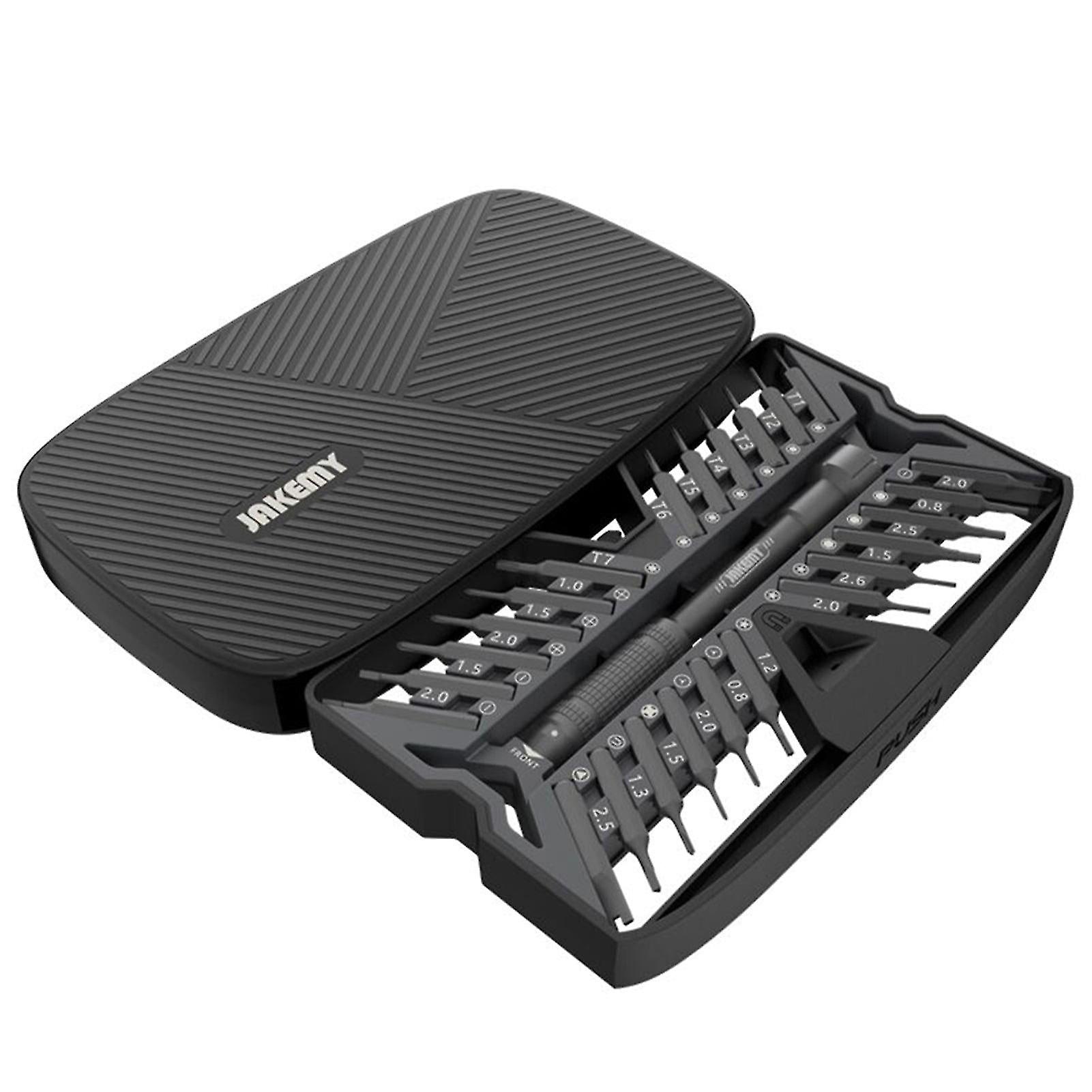 26-In-1 Screwdriver Screw Driver Pen-type Bolt Driver With 24pcs Screw Bits Storage Case For Repairing Pc Camera Mobile Phone