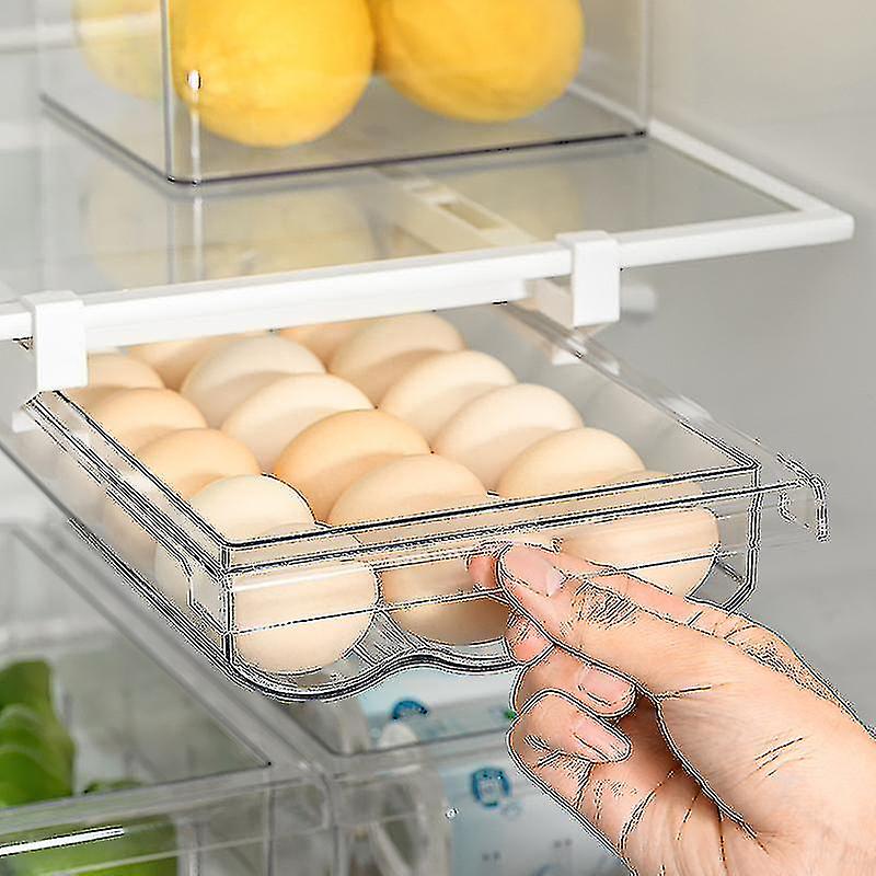 Egg Storage Container Household Transparent  Egg Fresh Storage Box Compatible