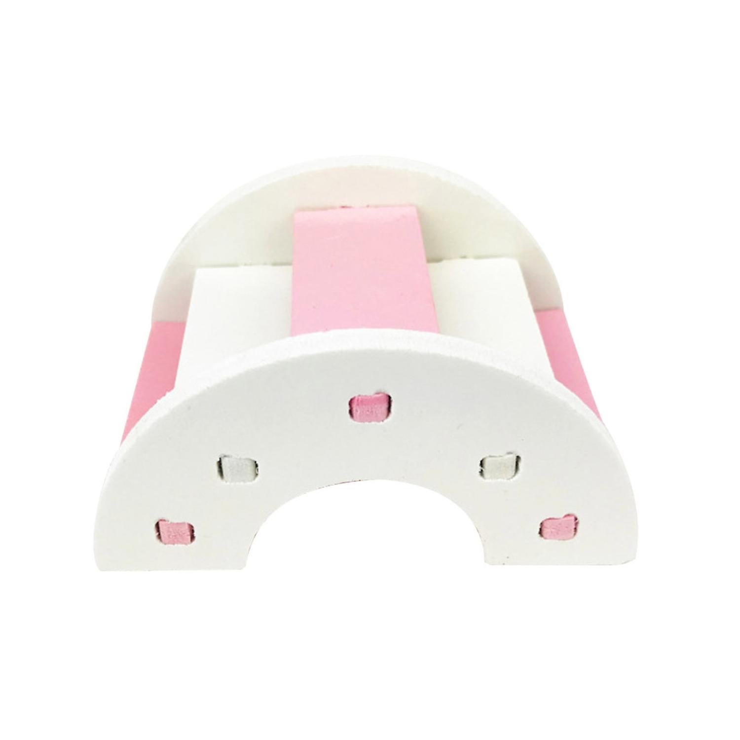 ZHOUBA Hamster Toy Bridge Small Waterproof PVC Hamster Climbing Playing Toy Ladder Bridge