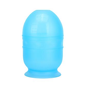 Professionelle Haarfärbeschüssel mit Schuppen-Haarfärbe-Shae-Cup-Haarstyling-ToolBlau